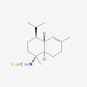 molecular formula C16H25NS B1261841 10-Isothiocyano-4-cadinene 