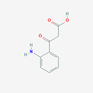 molecular formula C9H9NO3 B1261847 3-(2-Aminophenyl)-3-Oxopropanoic Acid 