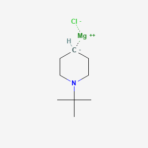 molecular formula C9H18ClMgN B12618489 (1-Tert-butylpiperidin-4-YL)(chloro)magnesium 