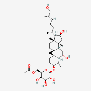 molecular formula C38H62O10 B1261869 卡希里柯苷 IV 