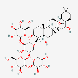 molecular formula C52H86O22 B1261876 desglucoanagalloside B 