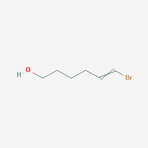 molecular formula C6H11BrO B12618760 6-Bromohex-5-EN-1-OL CAS No. 919800-95-6