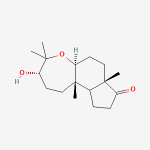 molecular formula C17H28O3 B1261877 Nakorone 