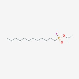 molecular formula C15H32FO2P B126188 Isopropyl dodecylfluorophosphonate CAS No. 615250-02-7