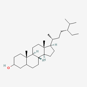 molecular formula C29H52O B1261881 24alpha-Ethyl-5alpha-cholestan-3beta-ol 