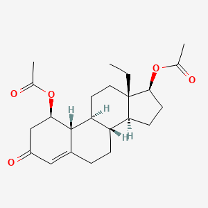 17-Acetoxy-18-methyl-4-estren-3-one