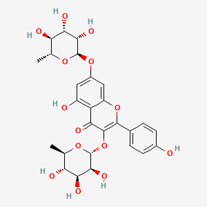 molecular formula C27H30O14 B1261888 Kaempferitrin 