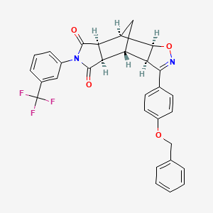 molecular formula C30H23F3N2O4 B12619018 C30H23F3N2O4 