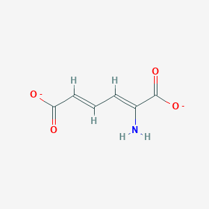 2-Aminomuconate(2-)
