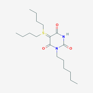 molecular formula C18H32N2O3S B12619155 C18H32N2O3S 