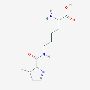 N~6~-{[(2s,3s)-3-Methyl-3,4-Dihydro-2h-Pyrrol-2-Yl]carbonyl}-L-Lysine