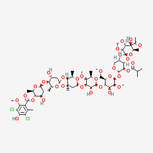 molecular formula C61H88Cl2O32 B1261919 Avilamycin-A CAS No. 69787-79-7