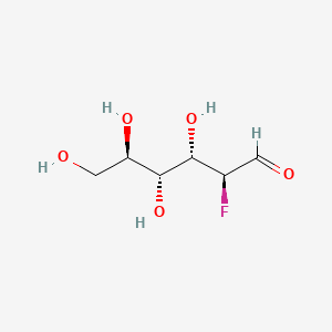 molecular formula C6H11FO5 B1261923 2-Fluoro-2-deoxy-D-mannose 