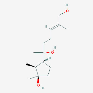 molecular formula C15H28O3 B1261928 Cyclonerotriol CAS No. 57689-00-6