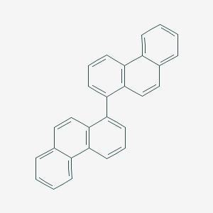 molecular formula C28H18 B1261930 Biphenanthrene 