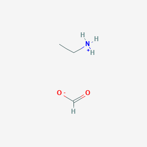 molecular formula C3H9NO2 B1261934 Ethylammonium formate 