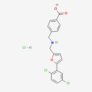 molecular formula C19H16Cl3NO3 B12619384 C19H16Cl3NO3 