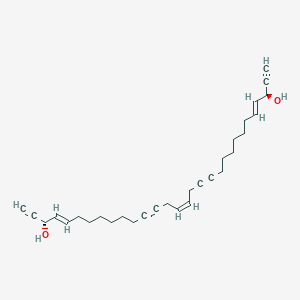 molecular formula C30H40O2 B1261945 dideoxypetrosynol A 