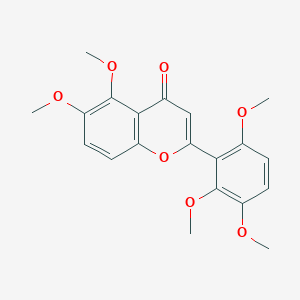 molecular formula C20H20O7 B1261946 5,6,2',3',6'-Pentamethoxyflavone 