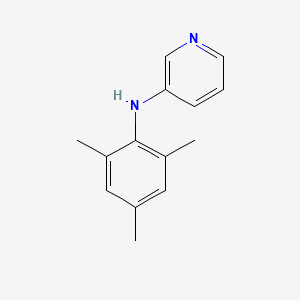 molecular formula C14H16N2 B12619466 N-(2,4,6-Trimethylphenyl)pyridin-3-amine CAS No. 921929-31-9