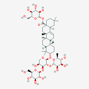molecular formula C53H86O21 B1261948 Nudicaucin C 