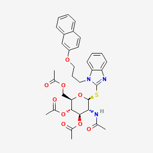 molecular formula C34H37N3O9S B12619484 C34H37N3O9S 