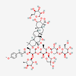 molecular formula C80H120O39 B1261950 Onjisaponin A CAS No. 82410-33-1