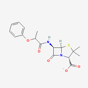 Phenethicillin(1-)