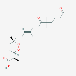 molecular formula C24H40O6 B1261954 Muqubilone 
