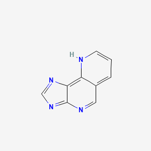 molecular formula C9H6N4 B12619542 3H-Imidazo[4,5-H][1,6]naphthyridine CAS No. 958644-69-4