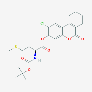 molecular formula C23H28ClNO6S B12619786 C23H28ClNO6S 