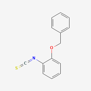 molecular formula C14H11NOS B12619804 1-(Benzyloxy)-2-isothiocyanatobenzene CAS No. 914638-41-8