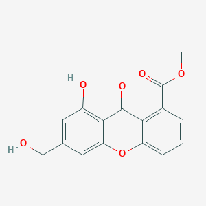 molecular formula C16H12O6 B1261993 Sydowinin A CAS No. 58450-01-4