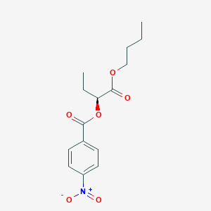 molecular formula C15H19NO6 B12619935 (2S)-1-Butoxy-1-oxobutan-2-yl 4-nitrobenzoate CAS No. 921617-62-1