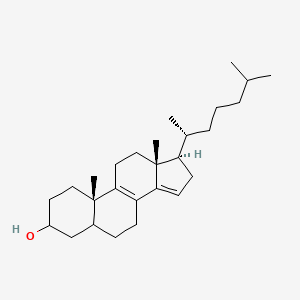 (10S,13R,17R)-10,13-dimethyl-17-[(2R)-6-methylheptan-2-yl]-2,3,4,5,6,7,11,12,16,17-decahydro-1H-cyclopenta[a]phenanthren-3-ol
