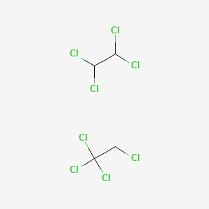 molecular formula C4H4Cl8 B1262001 Unii-31UK5E8W7C 