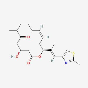 molecular formula C22H31NO4S B1262004 epothilone K 
