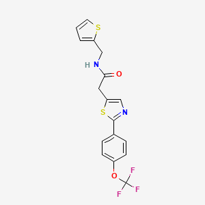 molecular formula C17H13F3N2O2S2 B12620047 C17H13F3N2O2S2 