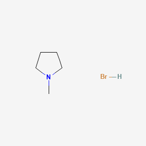 molecular formula C5H12BrN B1262018 Methylpyrrolidinium bromide CAS No. 51368-35-5
