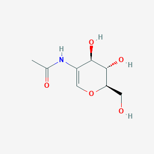 molecular formula C8H13NO5 B1262020 2-乙酰氨基葡萄糖醇 