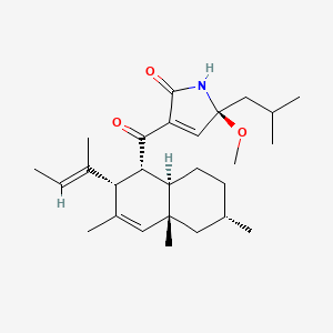 molecular formula C27H41NO3 B1262034 Myceliothermophin D 
