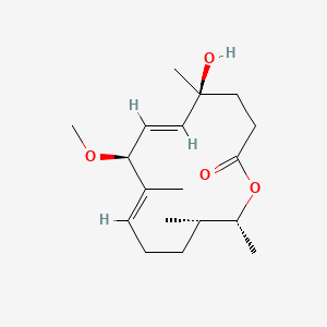 molecular formula C18H30O4 B1262048 Dihydroalbocycline 