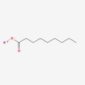 molecular formula C9H17KO2 B1262057 Potassium nonanoate CAS No. 23282-34-0
