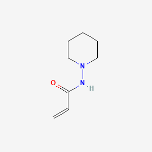 molecular formula C8H14N2O B12620614 N-(Piperidin-1-yl)prop-2-enamide CAS No. 918637-94-2