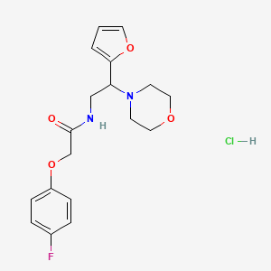molecular formula C18H22ClFN2O4 B12620623 C18H22ClFN2O4 