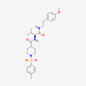 molecular formula C27H37N3O5S B12620695 C27H37N3O5S 
