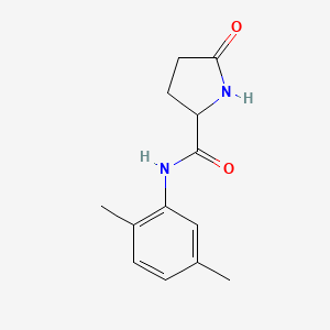 molecular formula C13H16N2O2 B12620764 N-(2,5-dimethylphenyl)-5-oxoprolinamide 