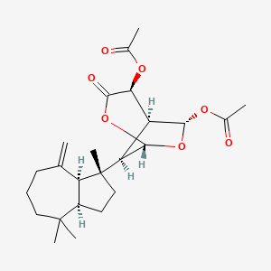 molecular formula C24H34O7 B1262102 Macfarlandin E 