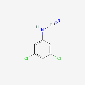 molecular formula C7H4Cl2N2 B1262103 (3,5-Dichlorophenyl)cyanamide CAS No. 102711-79-5