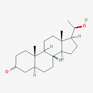 molecular formula C21H34O2 B1262126 Allopregnan-20beta-ol-3-one CAS No. 516-58-5